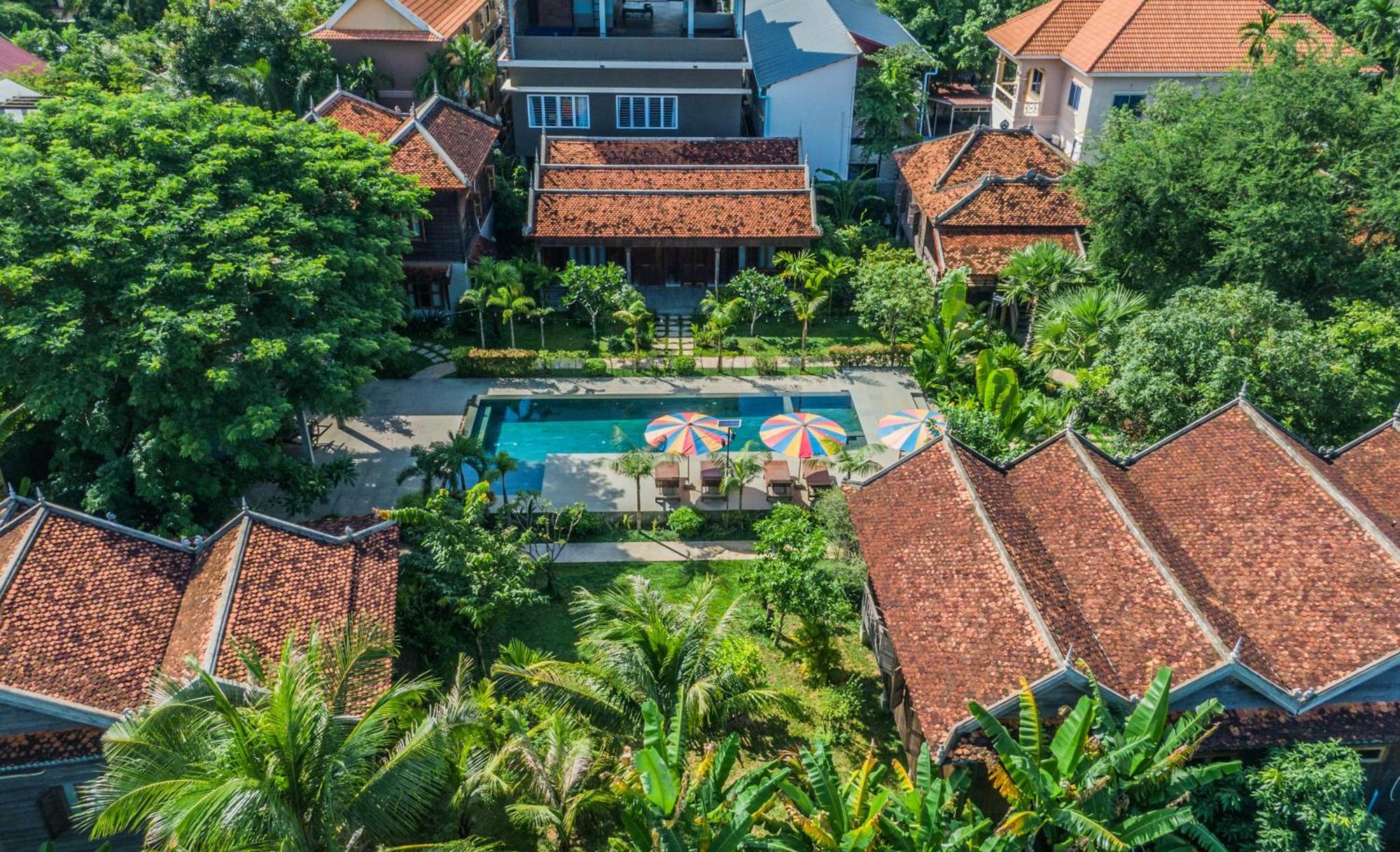 Phum Khmer Lodge - Village Cambodian Eco-Lodge Siem Reap Exterior photo