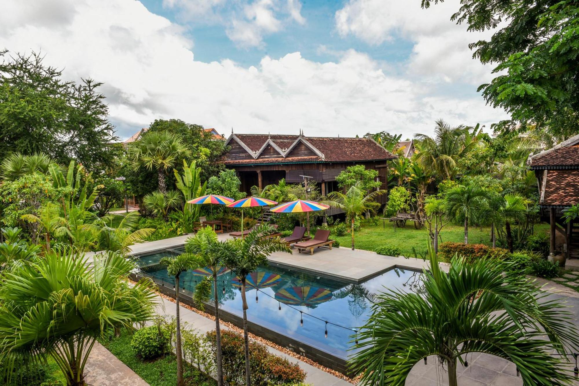 Phum Khmer Lodge - Village Cambodian Eco-Lodge Siem Reap Exterior photo