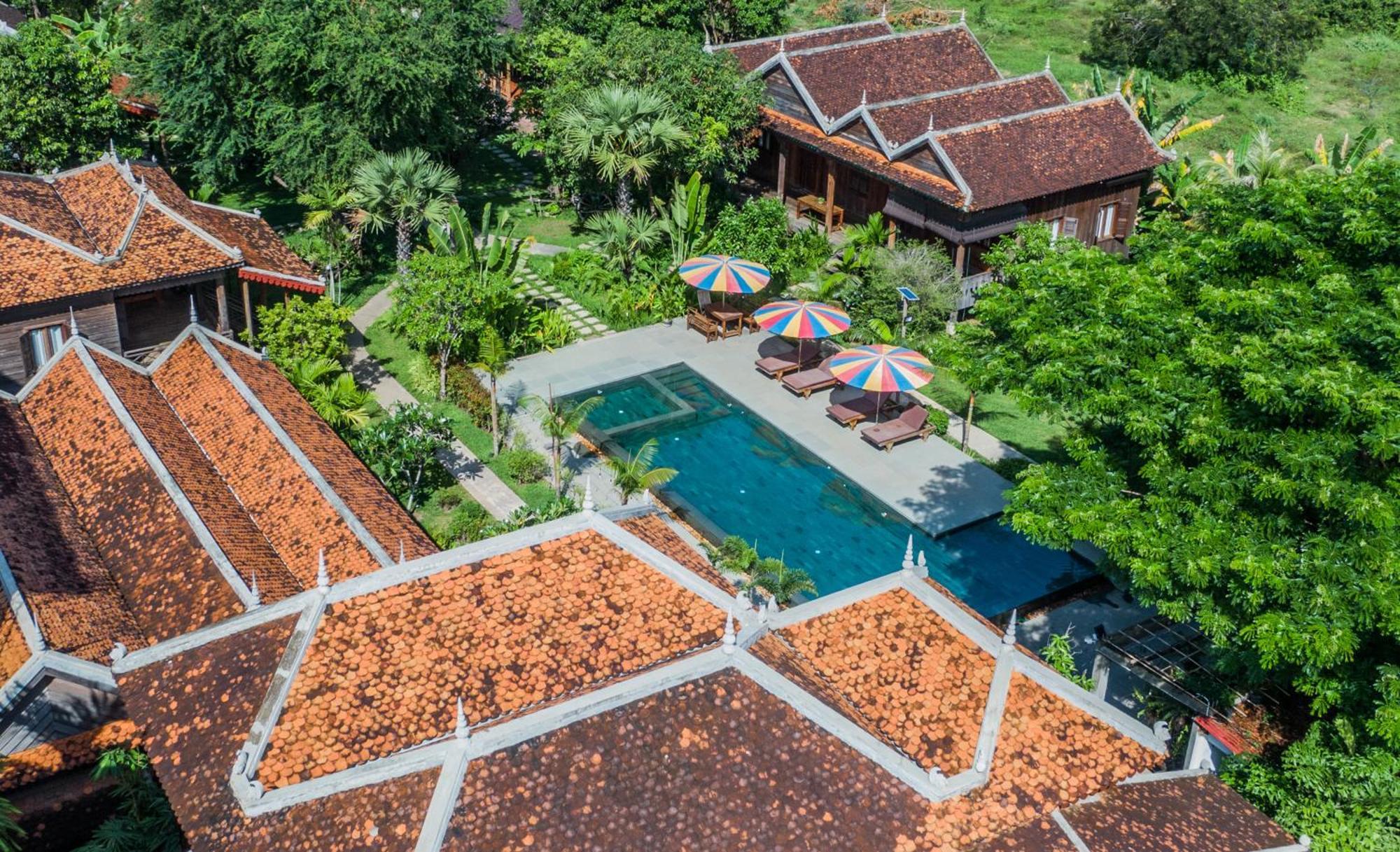 Phum Khmer Lodge - Village Cambodian Eco-Lodge Siem Reap Exterior photo