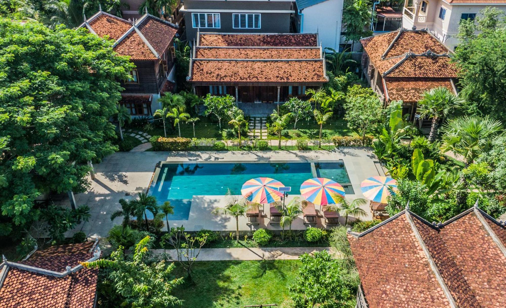 Phum Khmer Lodge - Village Cambodian Eco-Lodge Siem Reap Exterior photo